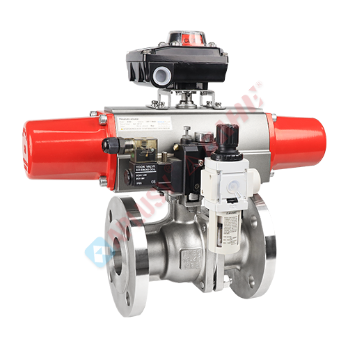 High-performance flanged ball valve (floating ball valve)
