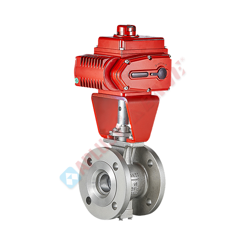 Full-function eccentric hemisphere valve