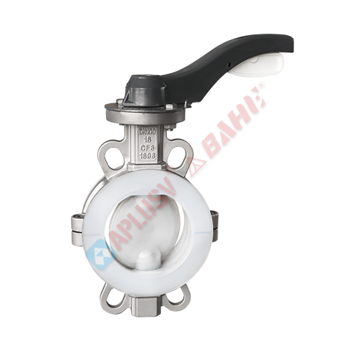 Corrosion-resistant fully-sealed butterfly valve