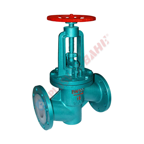 J41F46 fully lined fluorine globe valve