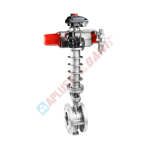 Three-bias high-temperature butterfly valve