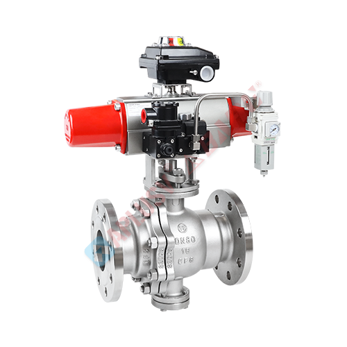 Fixed O-type ball valve